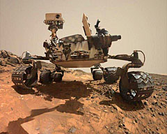 Image of NASA's Curiosity Mars rover