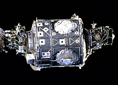 Image of the ISS Unity module