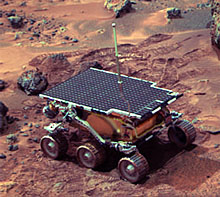 Image of the Mars Pathfoinder Sojourner Rover