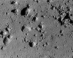 NEAR Spacecraft image of asteriod Eros surface