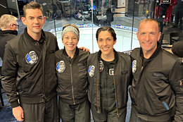 Image of the Polaris Dawn crew