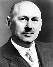 Image of US rocket scientist Robert H Goddard