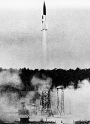 Image of V2 rocket launch
