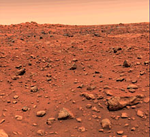 Viking 1 image of the surface of Mars