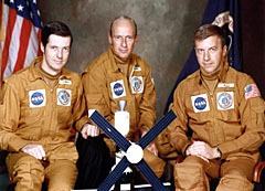 Image of the Skylab 2 crew