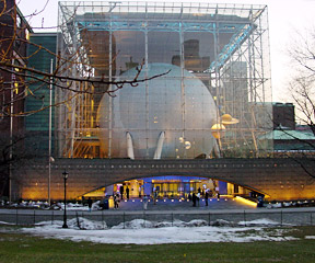 Image of the Hayden Planetarium