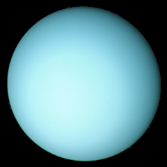 Voyager 2 Image of Uranus