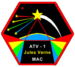 Jules Verne ATV-1 Mission Patch