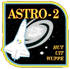 Astro-2 Mission Insignia