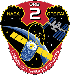 Cygnus CRS Orb-2 Mission Patch