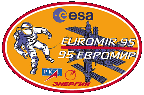 Soyuz TM-22 Euromir 95 Mission Patch