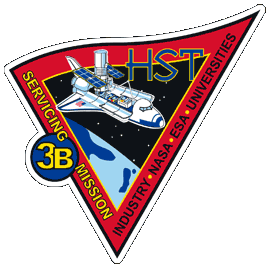 Hubble Telescope Servicing Mission 3B Insignia