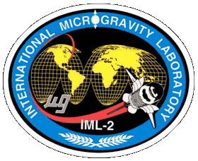 International Microgravity Laboratory 2 Mission Insignia