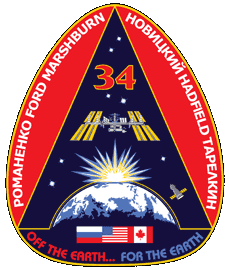 ISS Expedition 34 Mission Patch