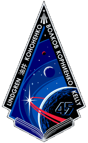 ISS Expedition 45 Mission Patch