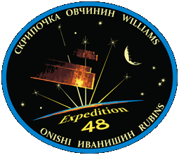 ISS Expedition 48 Mission Patch