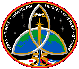 ISS Expedition 55 Mission Patch