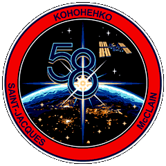 ISS Expedition 58 Mission Patch