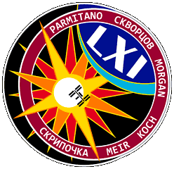 ISS Expedition 61 Mission Patch