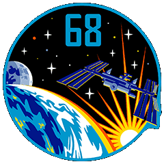ISS Expedition 68 Mission Patch