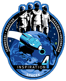 Inspiration 4 SpaceX Mission Patch