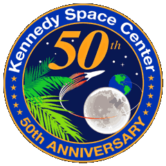 Kennedy Space Center 50th AnniversaryInsignia