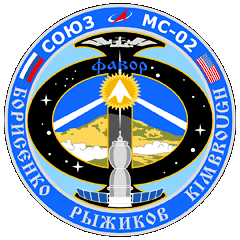 Suoyz MS-02 Mission Patch