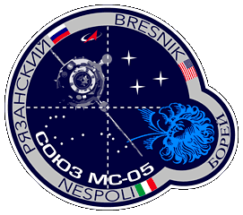 Suoyz MS-05 Mission Patch