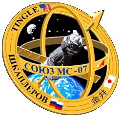 Suoyz MS-07 Mission Patch