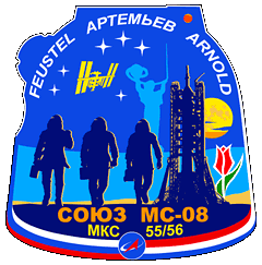 Suoyz MS-08 Mission Patch