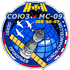 Suoyz MS-09 Mission Patch