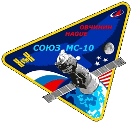 Suoyz MS-10 Mission Patch