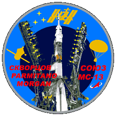 Suoyz MS-13 Mission Patch