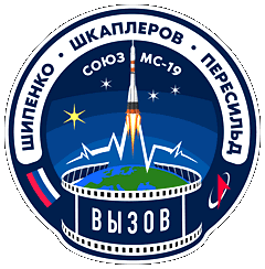 Suoyz MS-19 Mission Patch