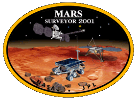 MArs Surveyor 2001 Mission Insignia