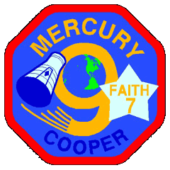 Mercury 9 Mission Insignia