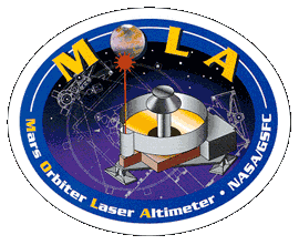Mars Orbiter Laser Altimeter Insignia