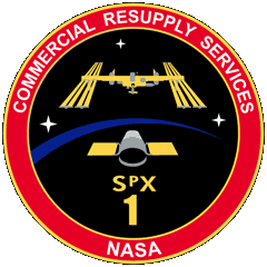 SpaceX CRS-1 (SPX-1) Mission Patch