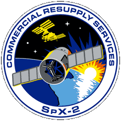 SpaceX CRS-2 (SPX-2) Mission Patch