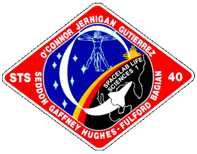 STS-40 Mission Patch
