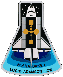 STS-43 Mission Patch