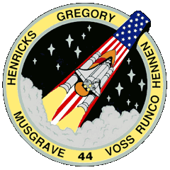 STS-44 Mission Patch