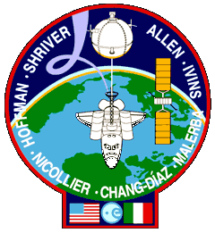 Aufnäher Patch Raumfahrt NASA STS-99 Space Shuttle Endeavour ..........A3137 