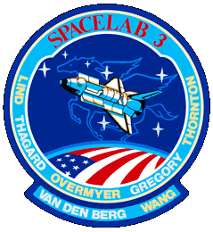 STS-51B Mission Patch
