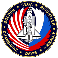 Aufnäher Patch Raumfahrt NASA STS-108 Space Shuttle Endeavour ..........A3235 