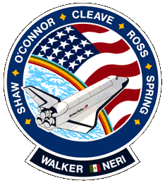 Aufnäher Patch Raumfahrt NASA STS-58 Space Shuttle Columbia ..........A3246 