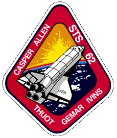STS-62 Mission Patch