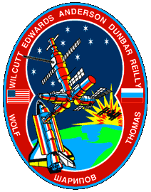 STS-89 Mission Patch