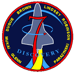 STS-95 Mission Patch