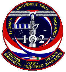 STS-102 Mission Patch